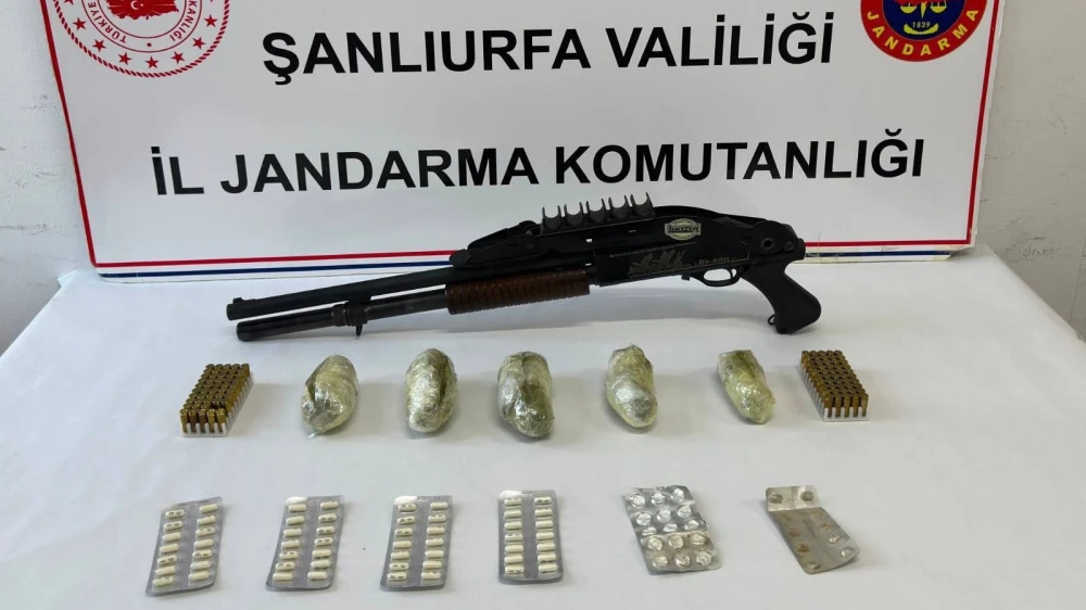 Suruç'ta uyuşturucu operasyonu