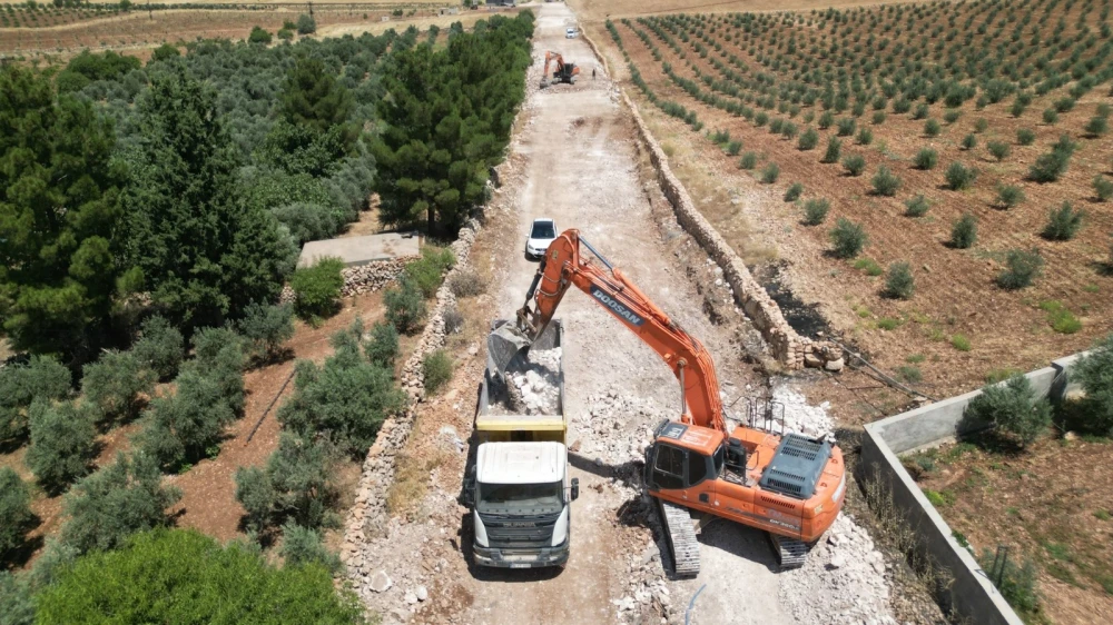 Haliliye ile Siverek'i birbirine bağlayan yol asfalta kavuşuyor