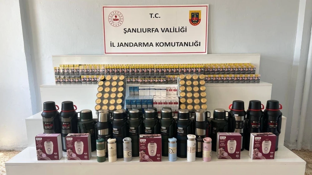 Urfa’da dev kaçakçılık operasyonu
