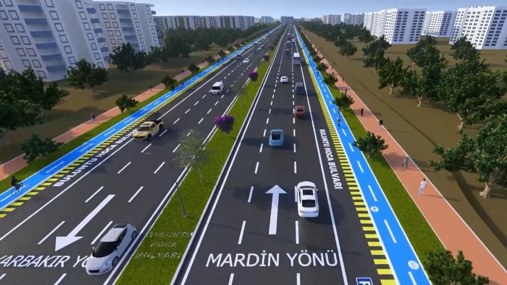 URFA’DA BİSİKLET YOLU PROJESİNDE SONA GELİNDİ
