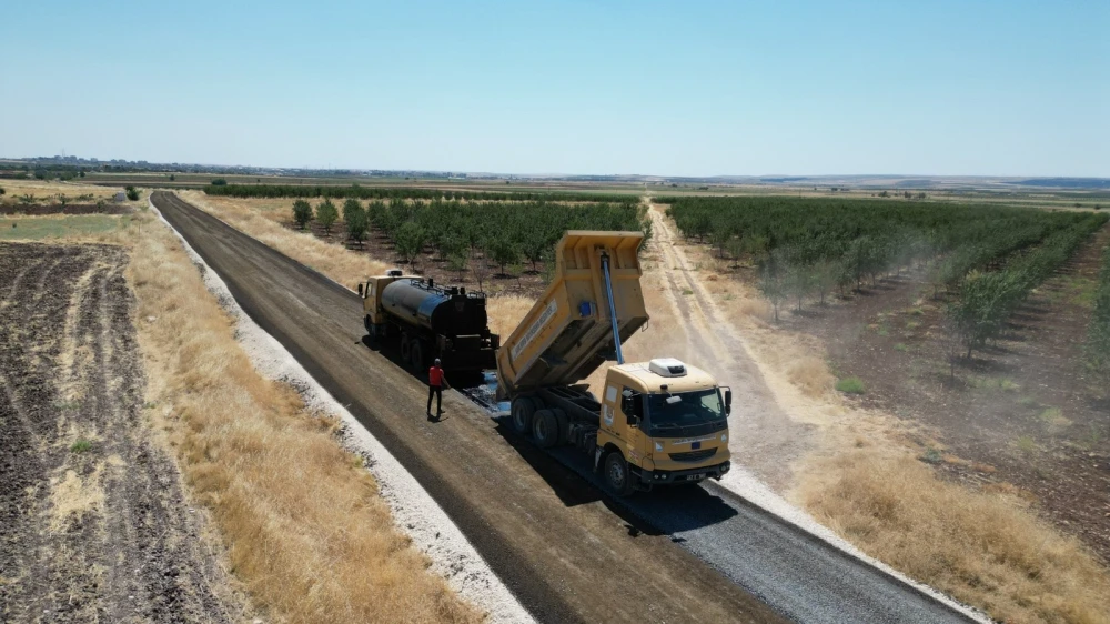 HİLVAN’DA 5,5 KİLOMETRELİK YOL YENİLENDİ