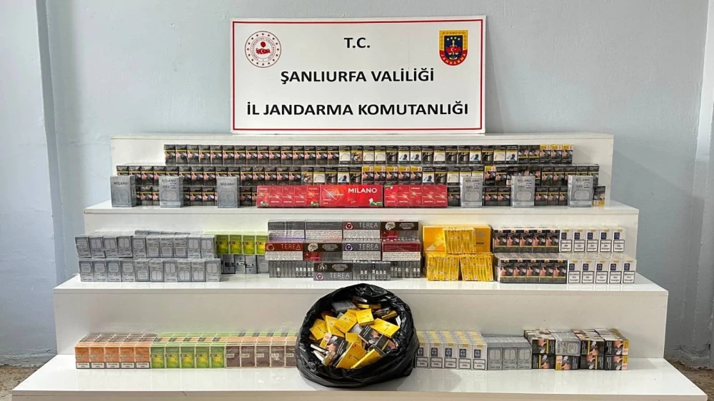 VİRANŞEHİR'DE KAÇAKÇILIK OPERASYONU