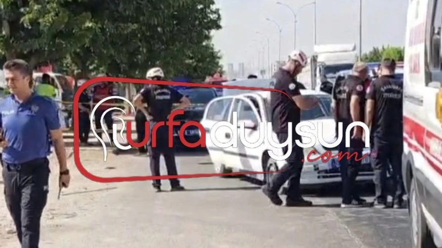 ŞANLIURFA’DA ARACIN ÖNÜNÜ KESİP KURŞUN YAĞDIRDILAR: 1 ÖLÜ, 2 YARALI