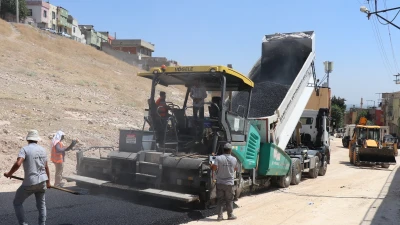 ŞEYH MAKSUT TÜRBE YOLU SICAK ASFALTLA YENİLENDİ
