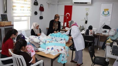 HALİLİYE MİLLET EVLERİ KADINLARIN MESLEK VE HOBİ MERKEZİ OLDU