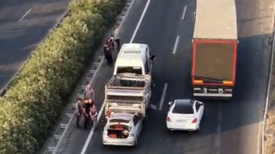 Şanlıurfa OSB Yolunda Zincirleme Kaza: Kilometrelerce Araç Kuyruğu Oluştu