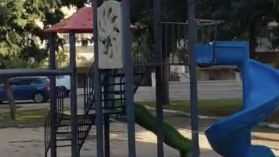 Urfa’da oyun parkında korkutan kaza: küçük çocuk yaralandı