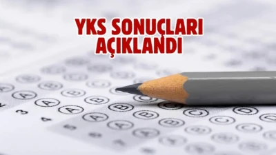 YKS SONUÇLARI AÇIKLANDI