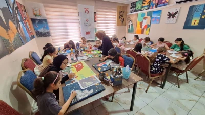 GENÇLER KURSLARDA BULUŞUYOR
