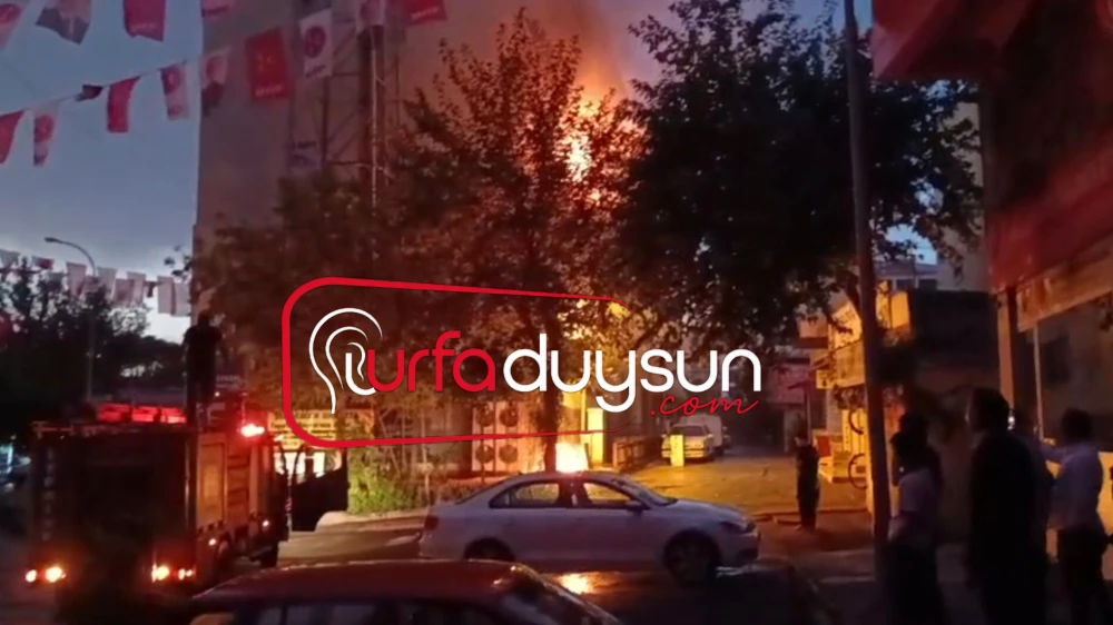 SİVEREK’TE TRAFO YANGINI: PATLAMA SESLERİ PANİĞE NEDEN OLDU