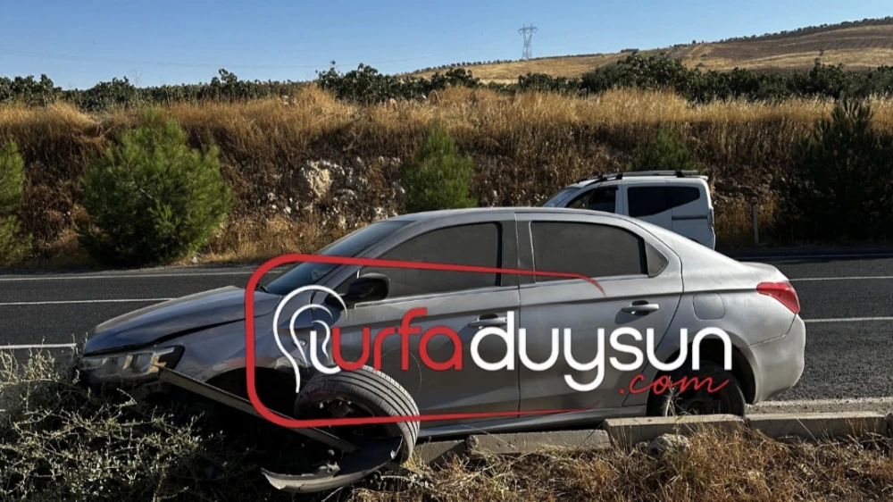 BOZOVA GİRİŞİNDE SAĞLIK PERSONELİ KAZA YAPTI