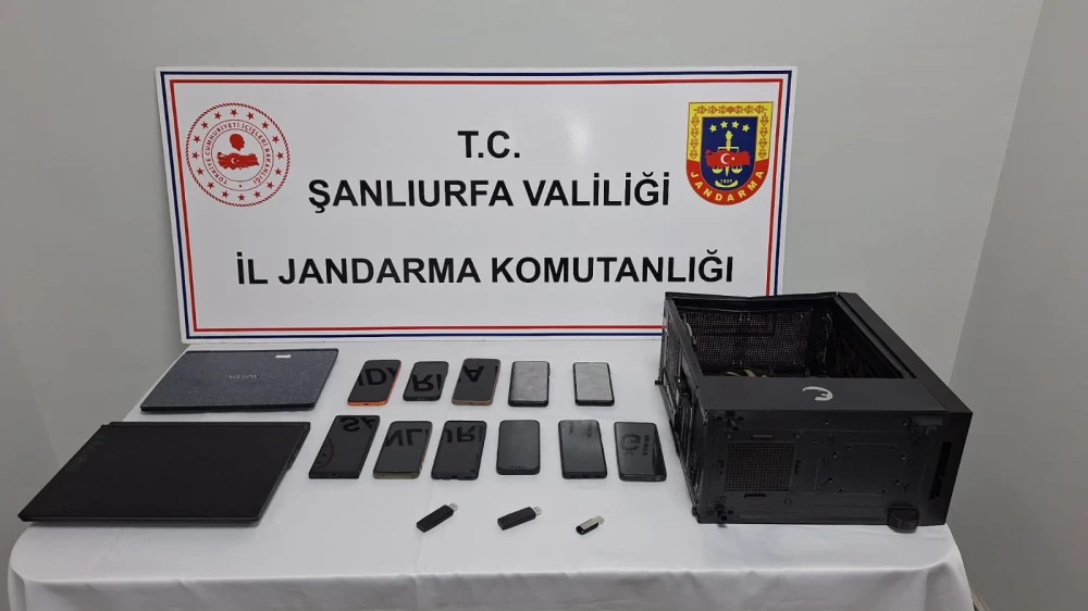 URFA MERKEZLİ 4 İLDE SİBER DOLANDIRICILIK OPERASYONU