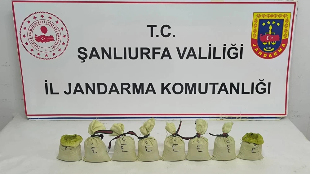 URFA'DA UYUŞTURUCU OPERASYONU