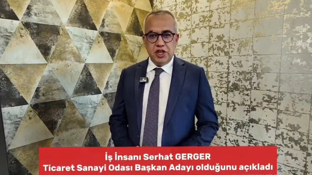 İŞ İNSANI GERGER, ŞUTSO İÇİN ADAYLIĞINI AÇIKLADI
