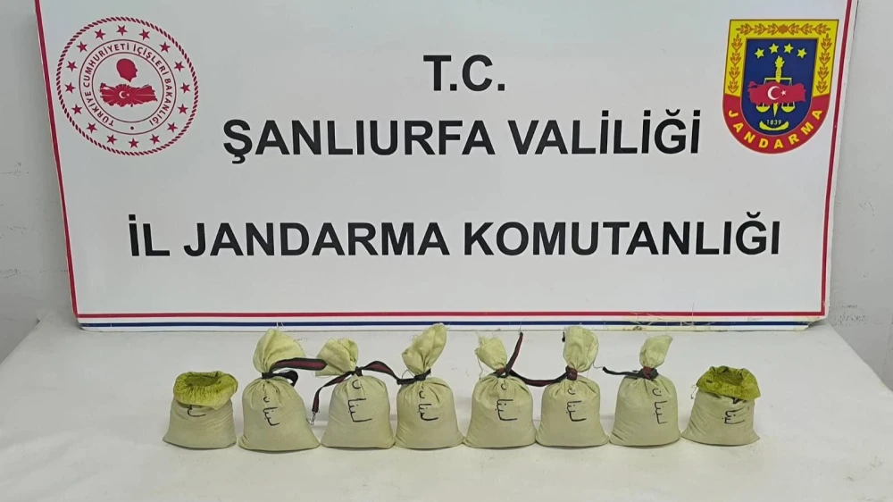 URFA'DA UYUŞTURUCU OPERASYONU