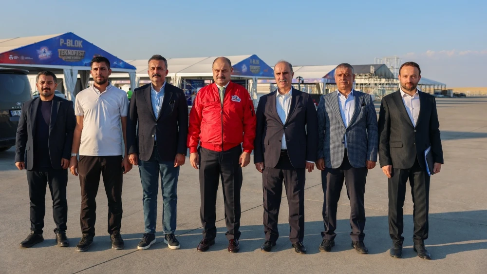 GÜLPINAR, TEKNOFEST HAZIRLIKLARINI YERİNDE İNCELEDİ