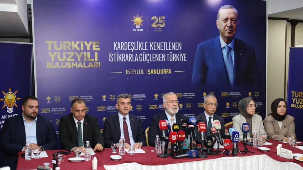 ŞANLIURFA’DA SİYASİ GÜNDEM HAREKETLENDİ! AK PARTİ HEYETİ BASINLA BULUŞTU