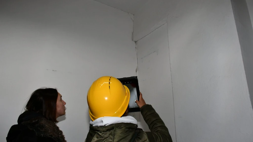KARAKÖPRÜ’DE HASAR TESPİT ÇALIŞMALARI BAŞLADI