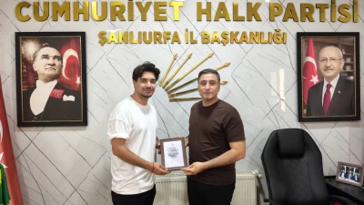 ORHAN KAN’DAN CHP ŞANLIURFA İL BAŞKANI’NA ANLAMLI ZİYARET