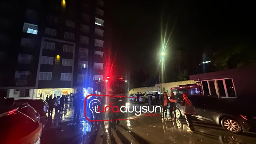 URFA’DA REZİDANS YANGINI FACİAYLA BİTTİ! 1 ÖLÜ 1 YARALI