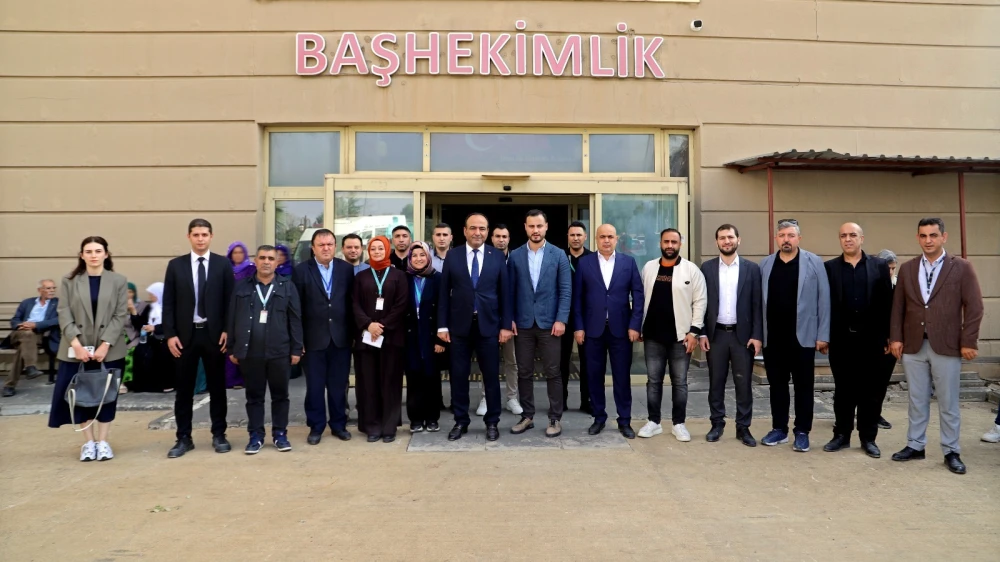 ŞANLIURFA İL SAĞLIK MÜDÜRÜ BERK, VİRANŞEHİR’DE SAĞLIK TESİSLERİNİ İNCELEDİ