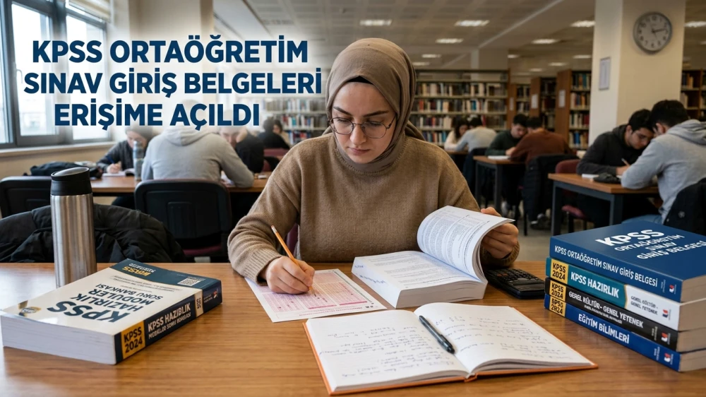 KPSS ORTAÖĞRETİM SINAV GİRİŞ BELGELERİ ERİŞİME AÇILDI