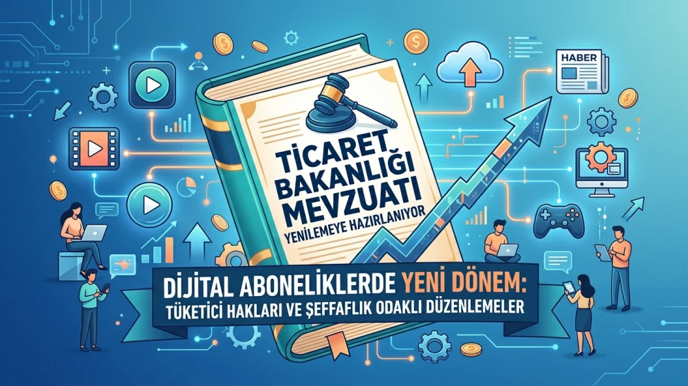 DİJİTAL ABONELİKLERDE YENİ DÖNEM TİCARET BAKANLIĞI MEVZUATI YENİLEMEYE HAZIRLANIYOR