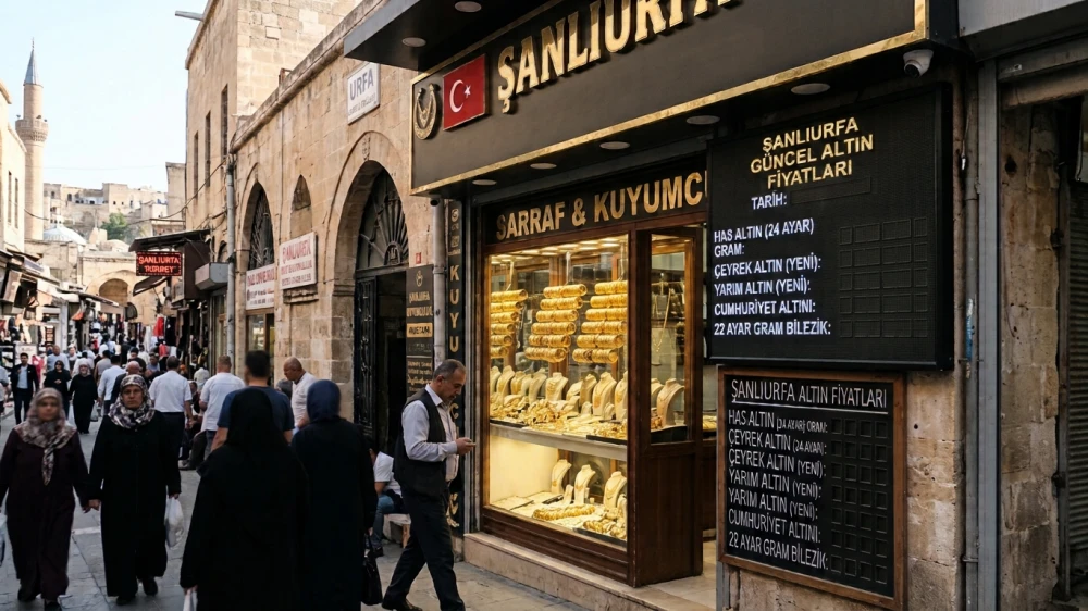 ŞANLIURFA’DA GÜNCEL ALTIN FİYATLARI AÇIKLANDI