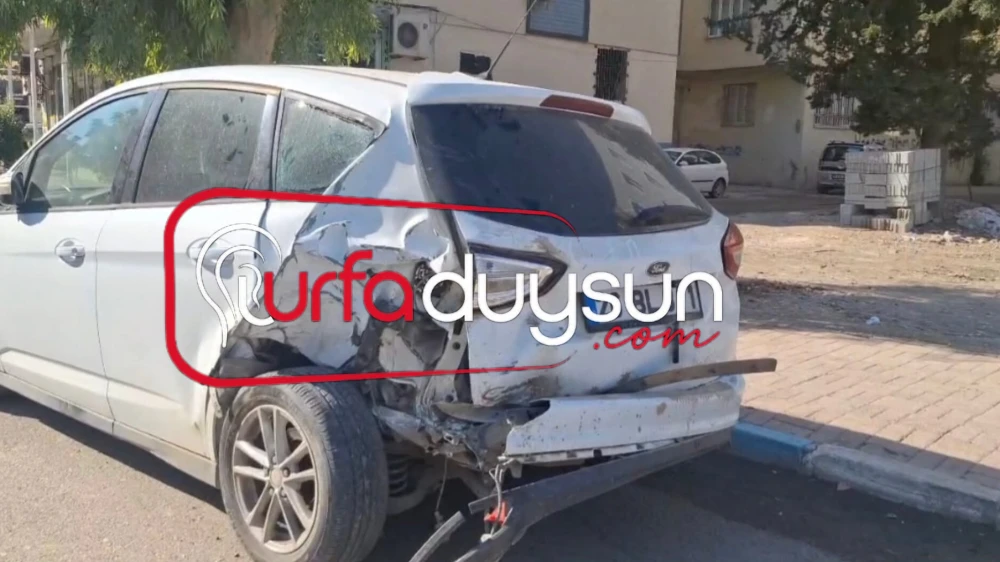 URFA’DA KORKUTAN KAZA! OTOMOBİL TAKLA ATTI, 2 KİŞİ YARALANDI