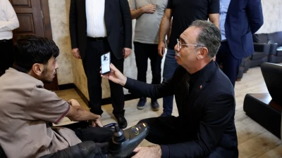EYYÜBİYE BELEDİYESİ ENGELLİLERİN YANINDA