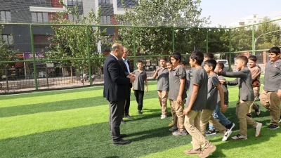 BAŞKAN ÇİFTÇİ’DEN ÖĞRENCİLERE BİLİM, EĞİTİM VE SPOR MESAJI