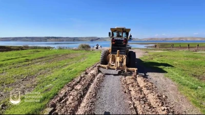 BÜYÜKŞEHİR’DEN HİLVAN’DA 18 KİLOMETRELİK FERİBOT YOLU ÇALIŞMASI
