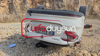 ŞANLIURFA-SURUÇ YOLUNDA FECİ KAZA! 1 KİŞİ HAYATINI KAYBETTİ