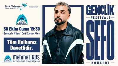 ŞANLIURFA’DA SEFO FIRTINASI! TARİH VE SAAT BELLİ OLDU, KONSER ÜCRETSİZ!